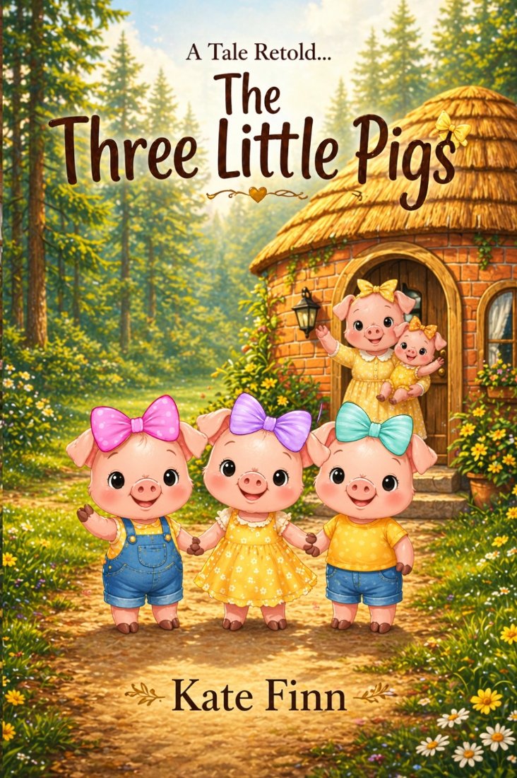 The Three Little Pigs — A Tale Retold, storybook